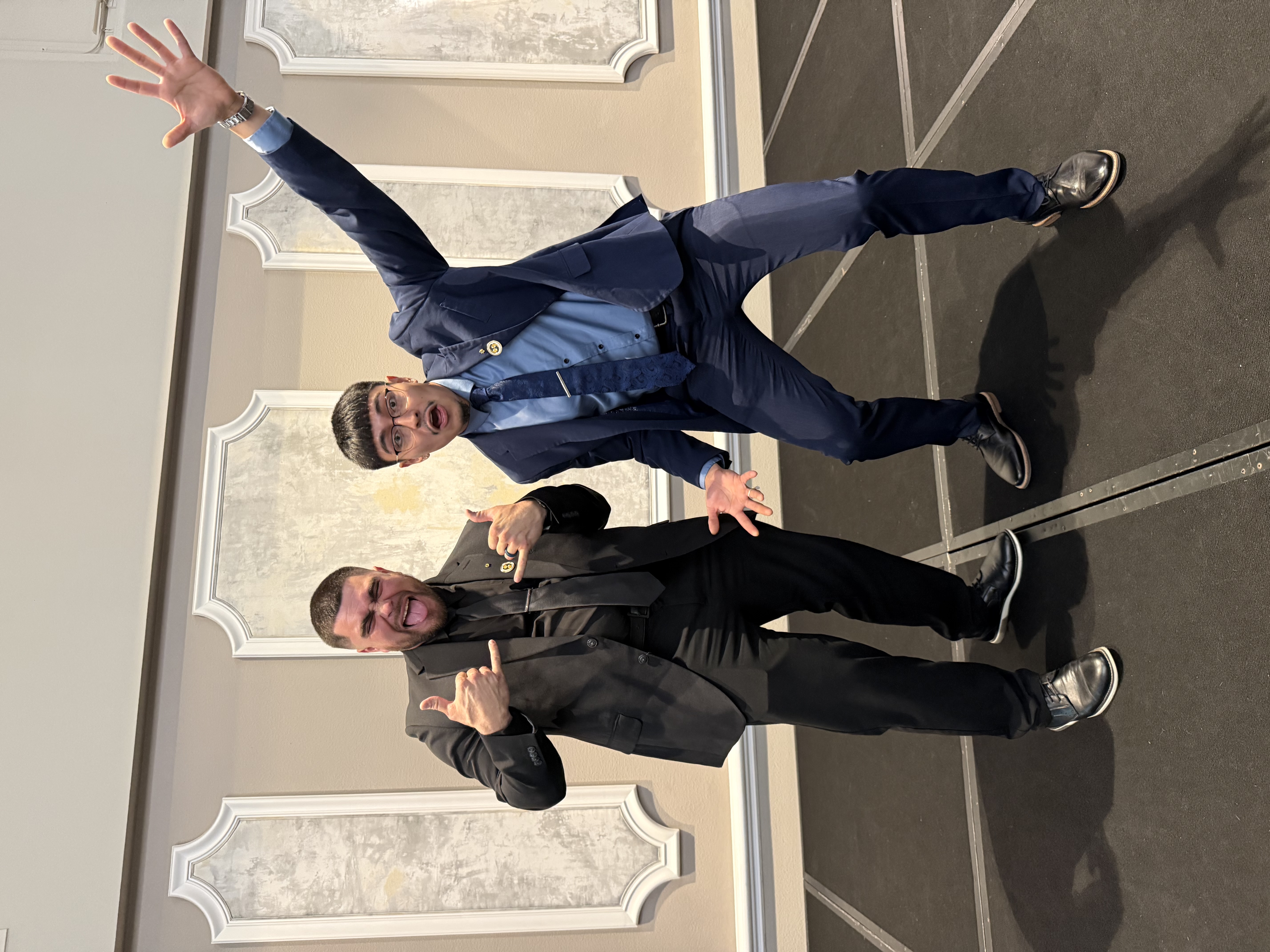 Apatheia Systems team members celebrating success